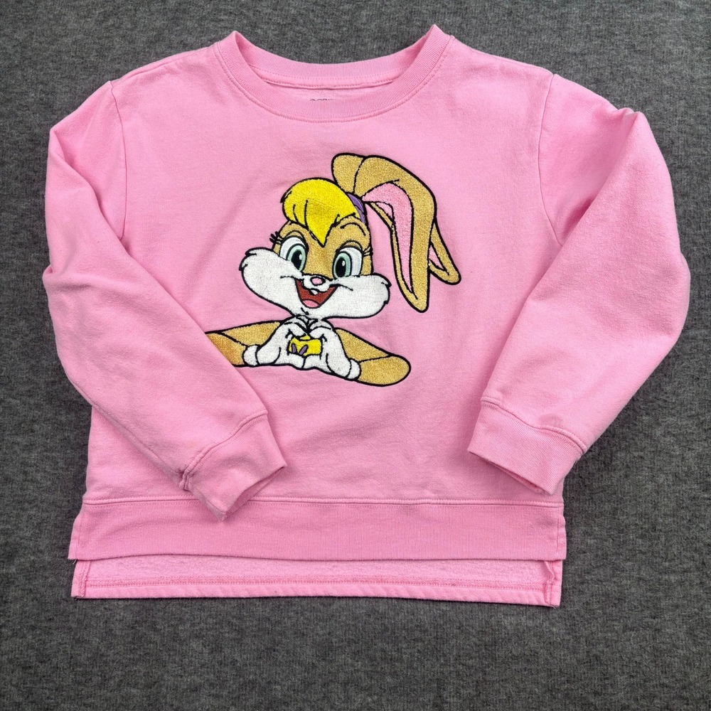 Looney Tunes Lola Bunny Pink Jogger Set Girls 9/10 Warner Bros. Toon Squad Girly - Picture 2 of 16